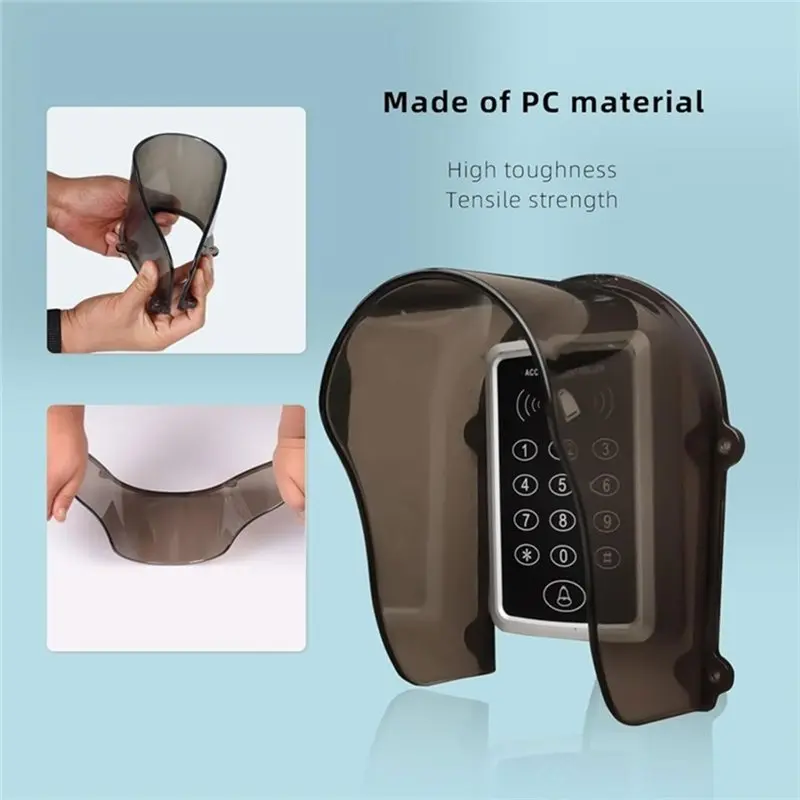 ABJF-Weatherproof Protective Box Rain Cover& Outdoor Punch Card Machine- Smart Doorbell Design