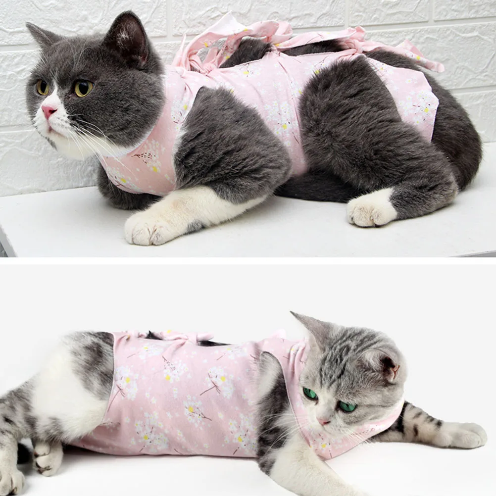 

for Cats Postoperative Anti-licking Suit Pet Apparel Neuter Recovery Male Clothes