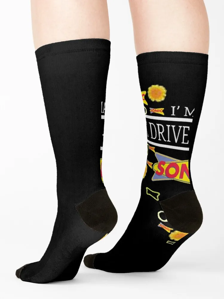 Sonic America's drive-in Socks golf sport Male Socks Women's
