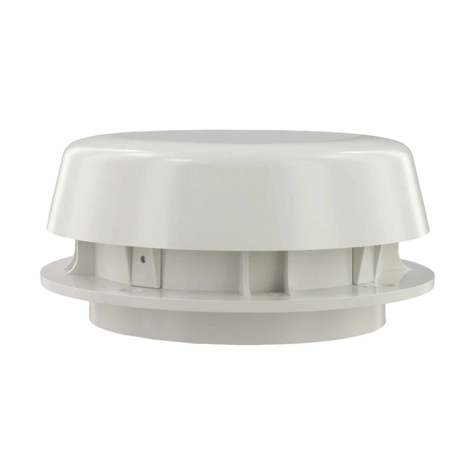 RV Mushroom Head Vent Cover for Standard Roof Vent Openings Providing Consistent Air Exchange Without Electrical or Moving Parts