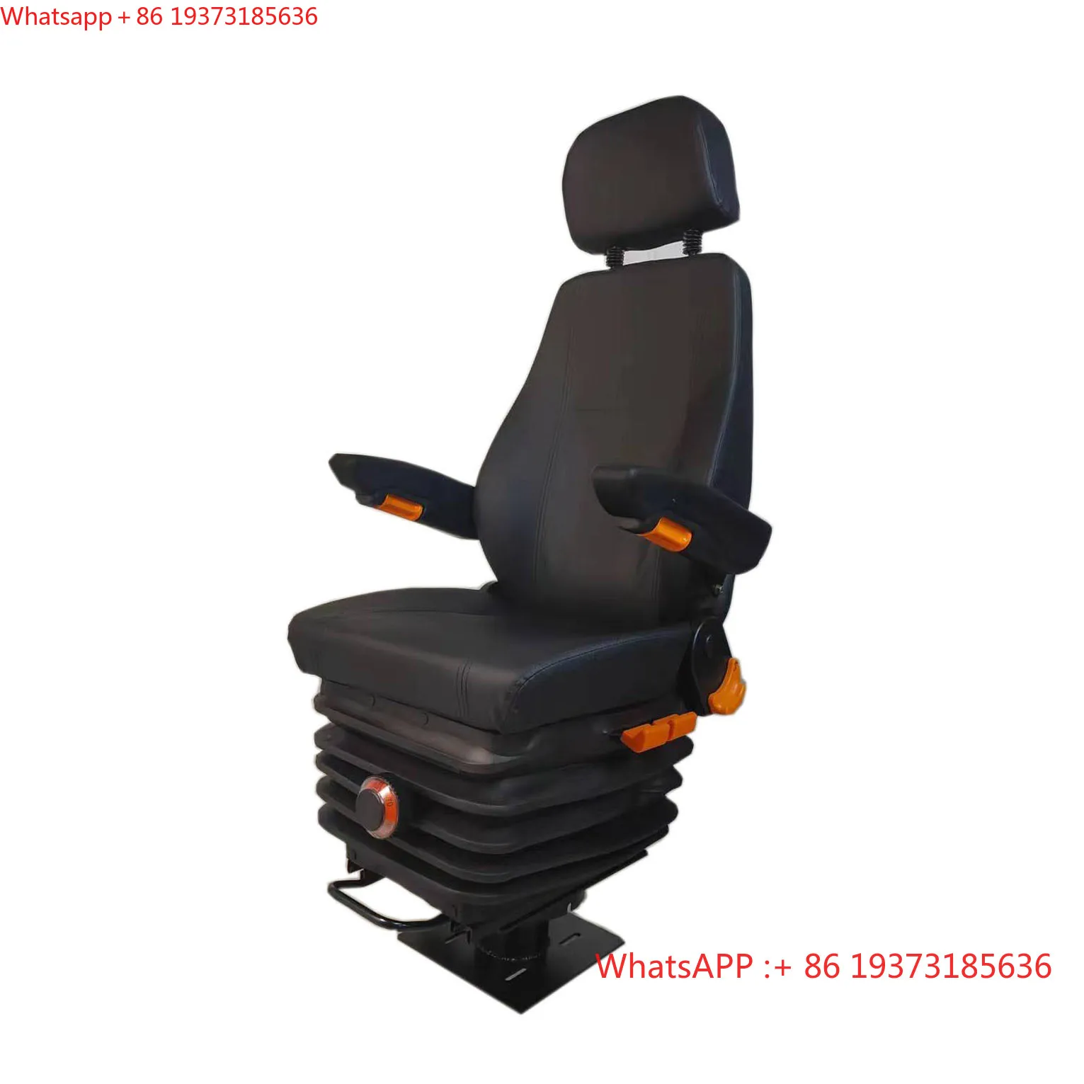 For Mechanical Suspension Swivel Driver Seat Rail Car Seat Engineering Machinery Seats