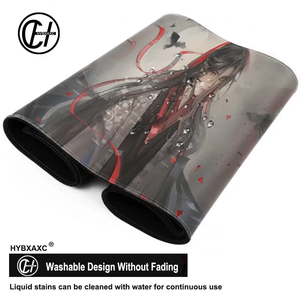 لوحة ماوس كبيرة على شكل رسوم متحركة من Mo Dao Zu Shi MDZS، لوحة ماوس ألعاب الكمبيوتر من Grandmaster of Demonic Cultivation، سجادة مكتب مضادة للانزلاق