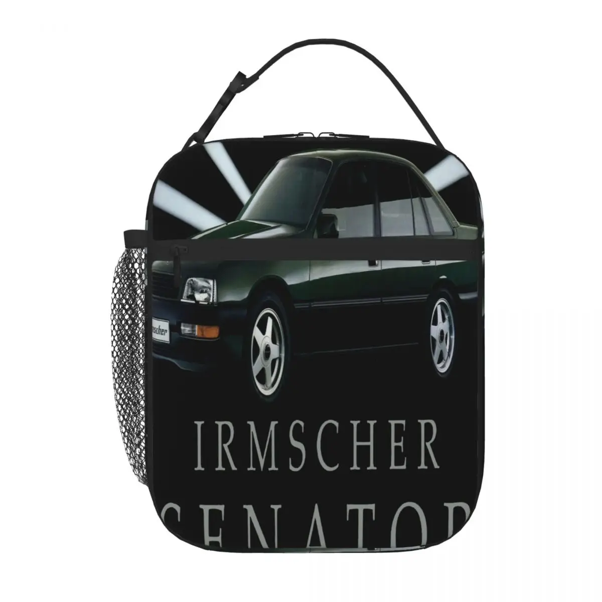 Hot Sale Opel Senator Irmscher Girls Patchwork Adjustable Strap Lunch Bag Office To-Go Food Cooler Bag