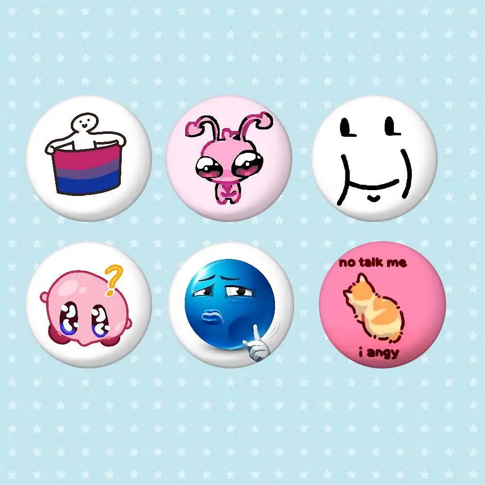 Funny No Talk Me Im Angry Cat Cover Brooches Funny Meme Badge Fashion Jewelry Gifts
