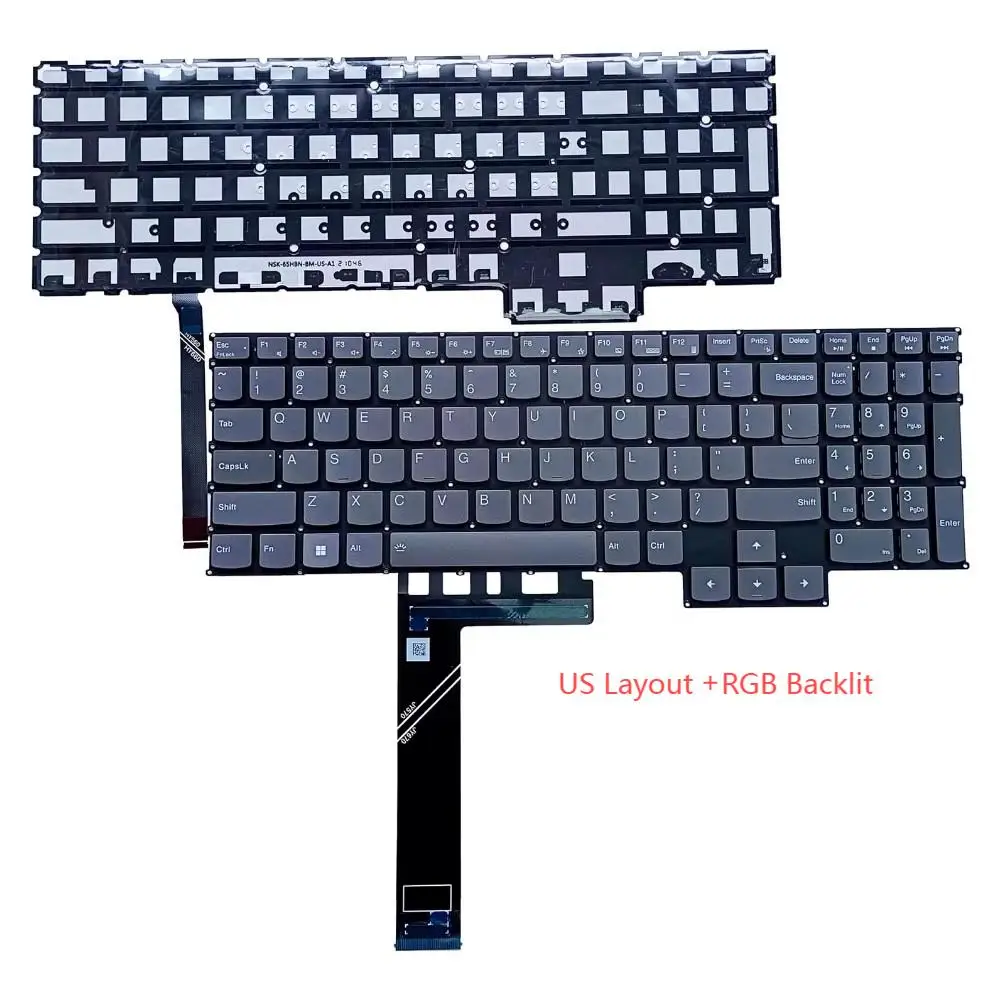 5 Pro-16ITH6 US RGB Backlit Keyboard for Lenovo Legion 5 Pro-16ACH6 Pro-16ACH6H 5 Pro 16IAH7 16arh7h 15ACH6H Pro-16ITH6 16IAH7