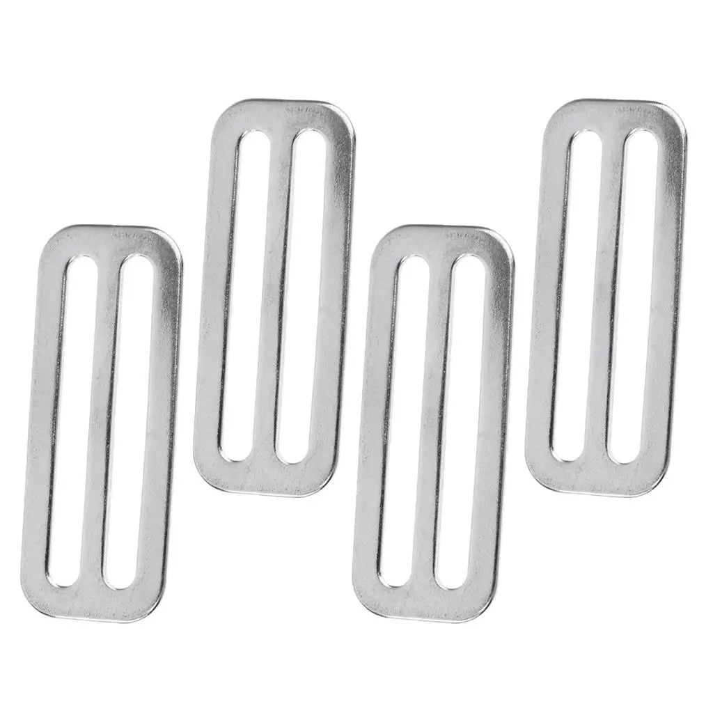 4pcs Diving 2 "Weight Belt Slide 316 Stainless Steel Stopper Keeper