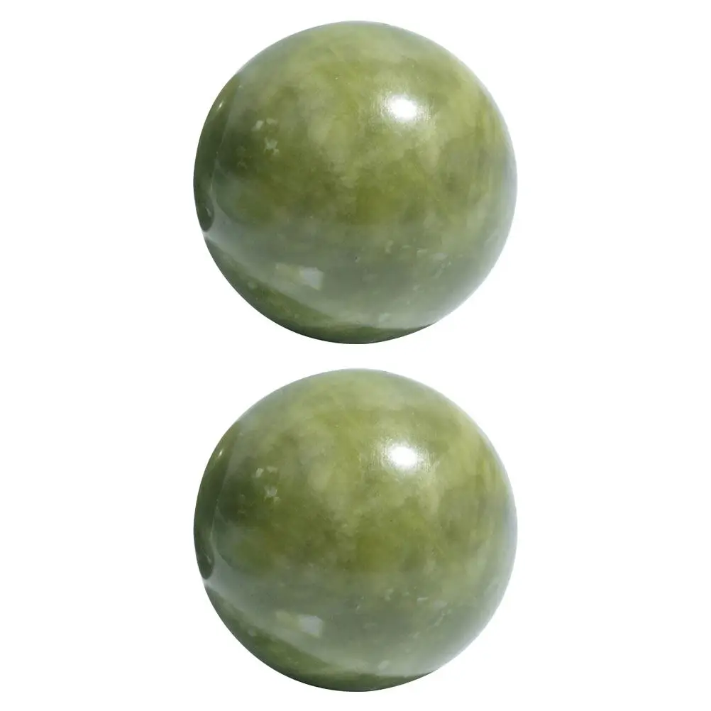 

2 шт. нефритовые массажные шары для рук, премиум-класса, из натурального камня, для снятия стресса, упражнений для рук, расслабления и снятия мышечного напряжения