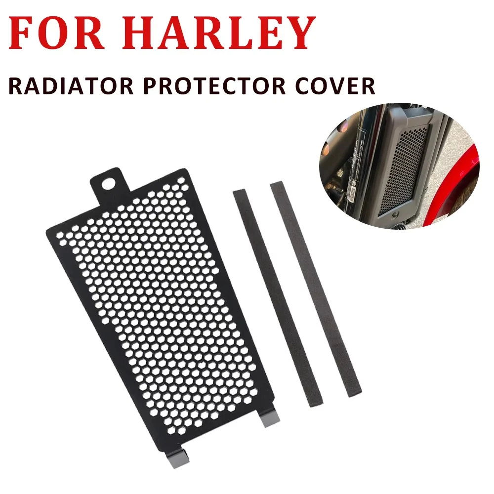 

STLF For Harley Softail Fat Boy Glide FLSB Slim FLSL Street Bob 114 FXBBS Motorcycle Radiator Guard Protector Oil Cooler Grille