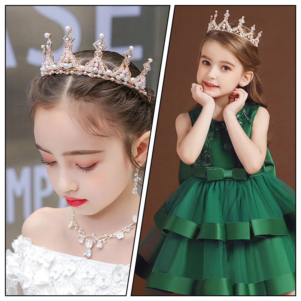 

1pc Shiny Rhinestone Headwear For Birthday Party Decorative Headdress Party Headwear Birthday Crown