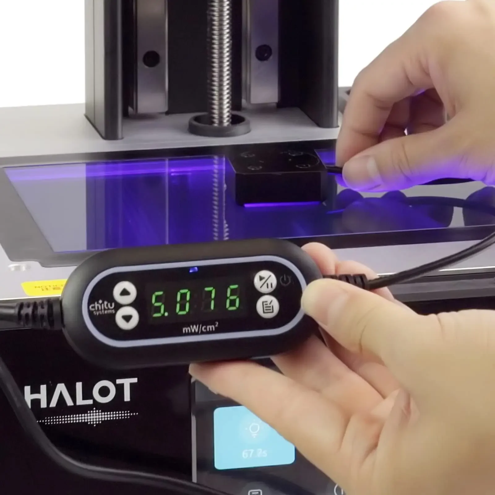 3D Printer Ultraviolet Light Illuminometer For UV Energy And Power Measurement With Probe