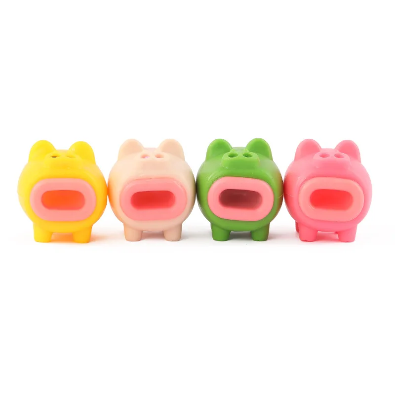 Squeezing Pig Stick Out Tongue Toys Decompression Fidget Antistress Sensory Stress Relieving Gift For Kids Adults Stress Relief