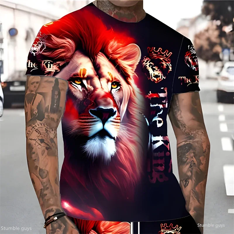 Bestseller Herren Sommer Übergrößen Sport-T-Shirt Anime-Grafik Locker Sitzend Kurzarm Atmungsaktiv Oversized Oberteil