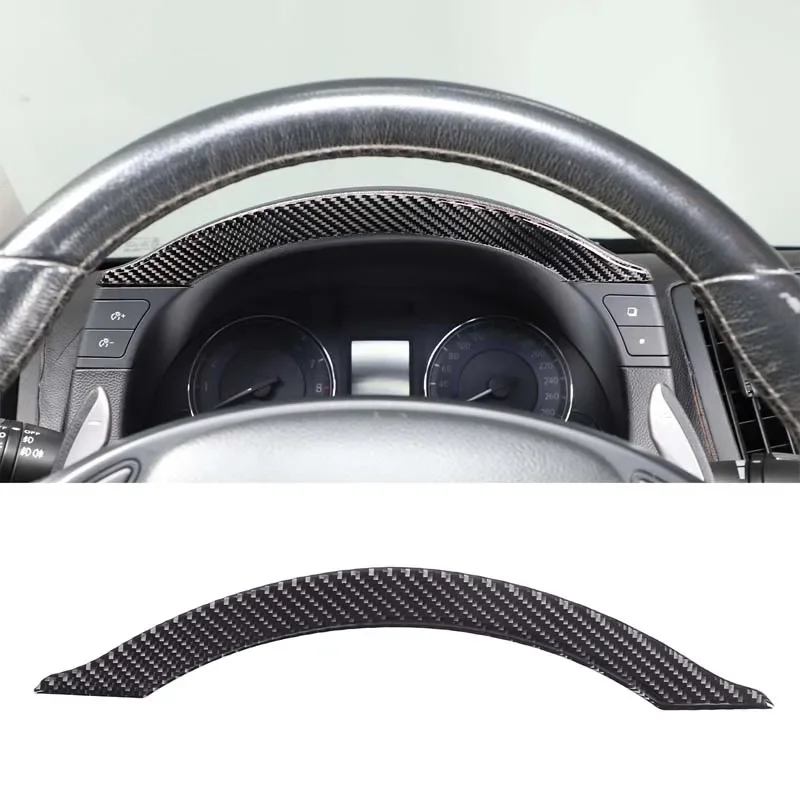 

For 2007-2013 Infiniti G25 G35 G37 soft carbon fiber car styling car dashboard trim car interior protection accessories