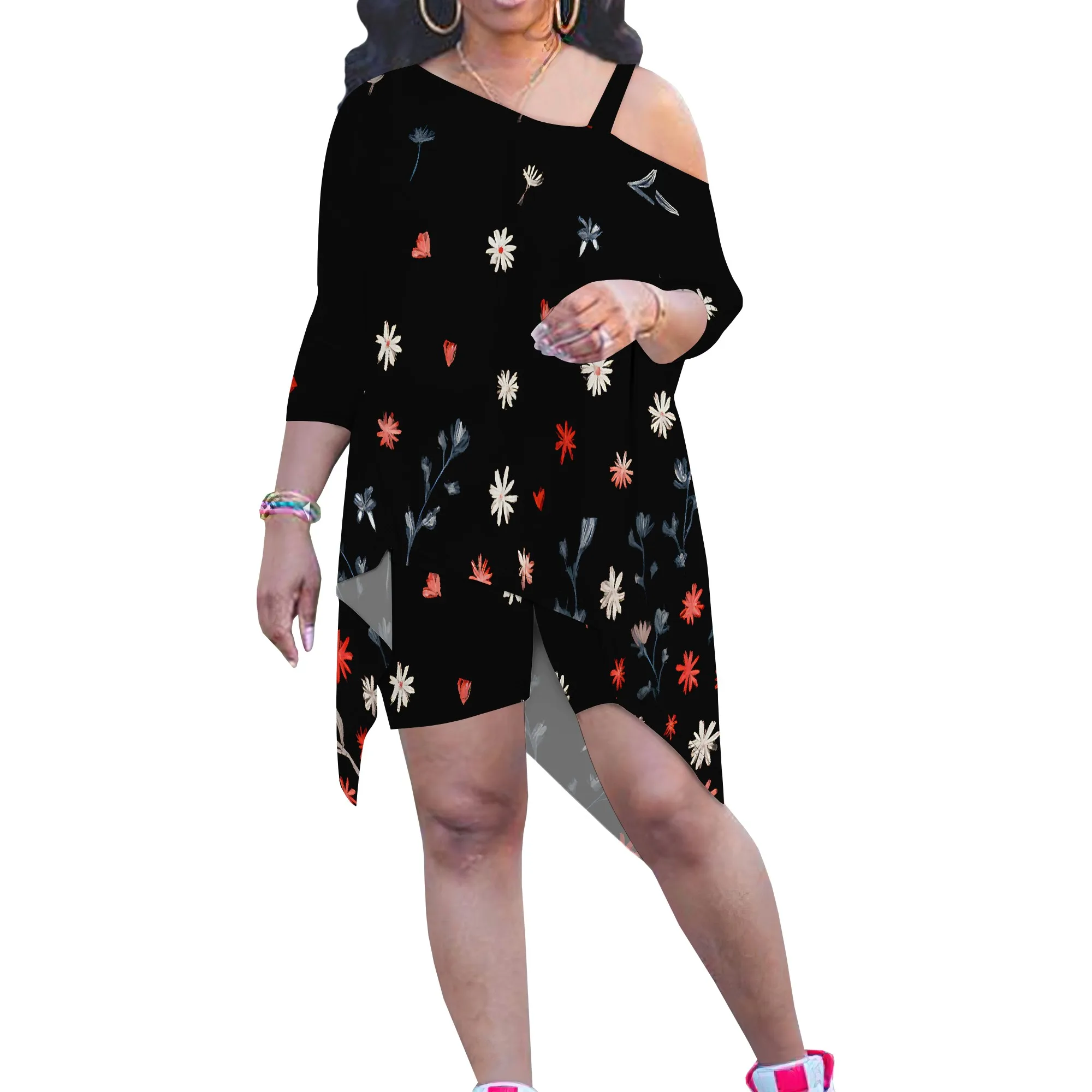 

Womens Square Neck Tank Dresses 2025 Summer Spring Loose Swing Sundresses with Pockets Plain/Print