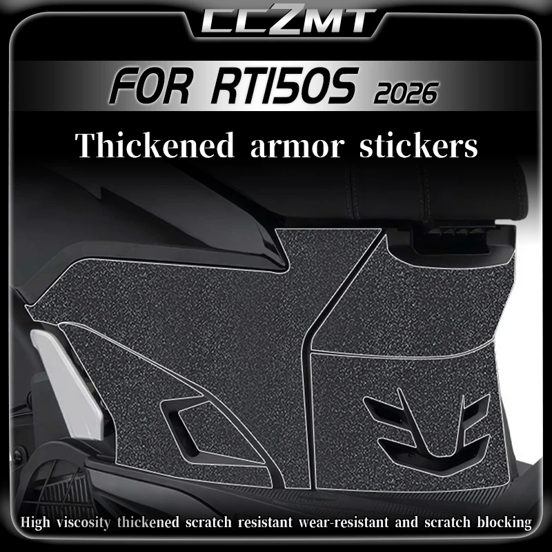 

For CYCLONE RT150S rt150s 2026 thickened armor foot pedal protection sticker scratch protection film modified accessories