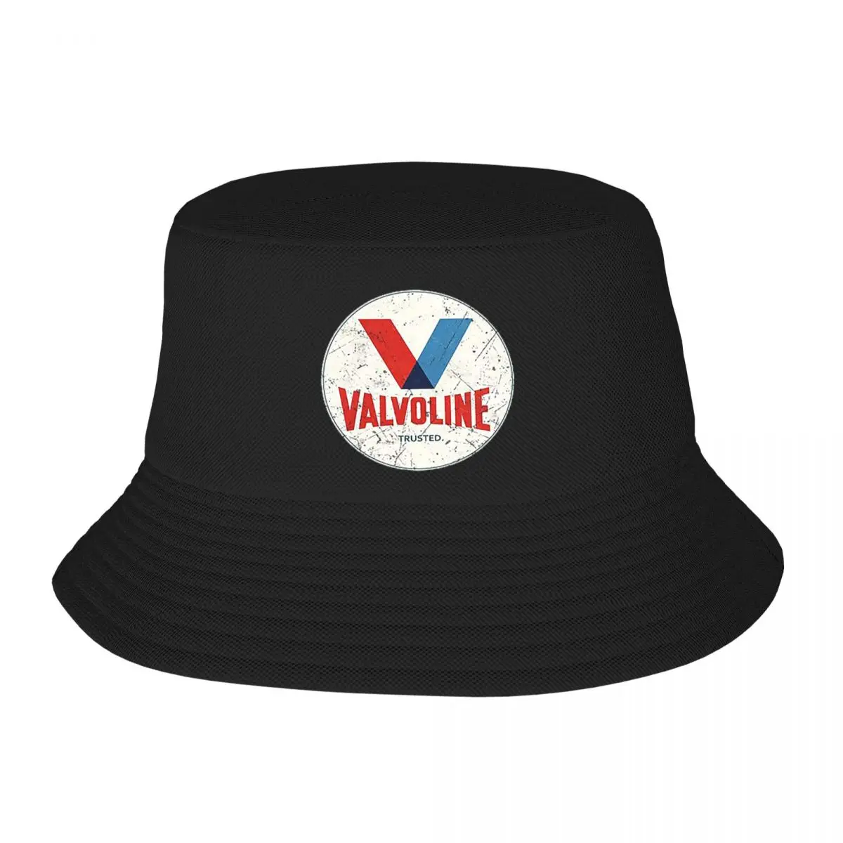 Valvoline Vintage Motor Oil Bucket Hat Panama Hat Children Bob Hats Outdoor Fisherman Hats Summer Beach Fishing Unisex Caps