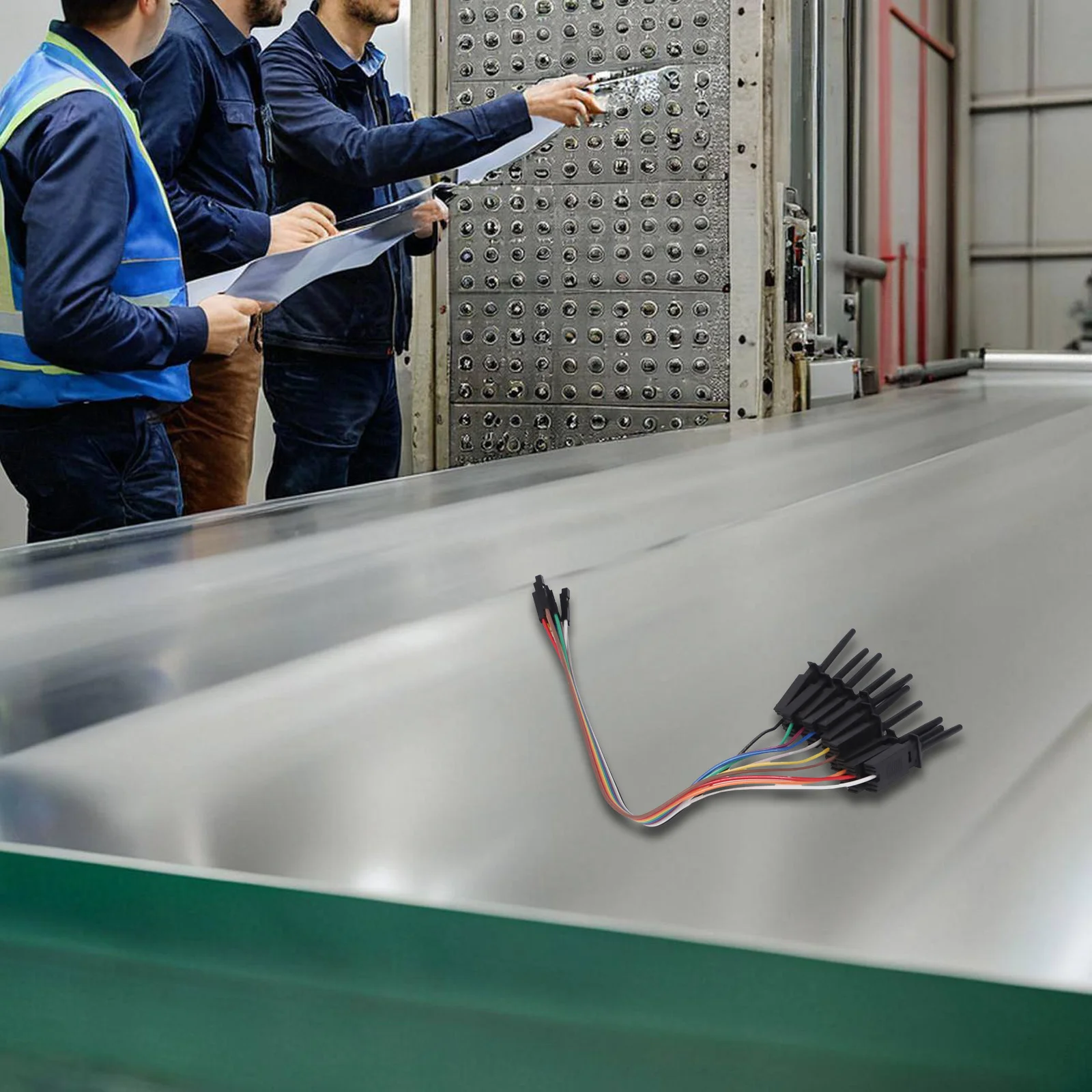 Kit linea clip gancio 10PIN per componenti hobby Analizzatore logico USB Clip sonda retrattile per test di segnale efficienti