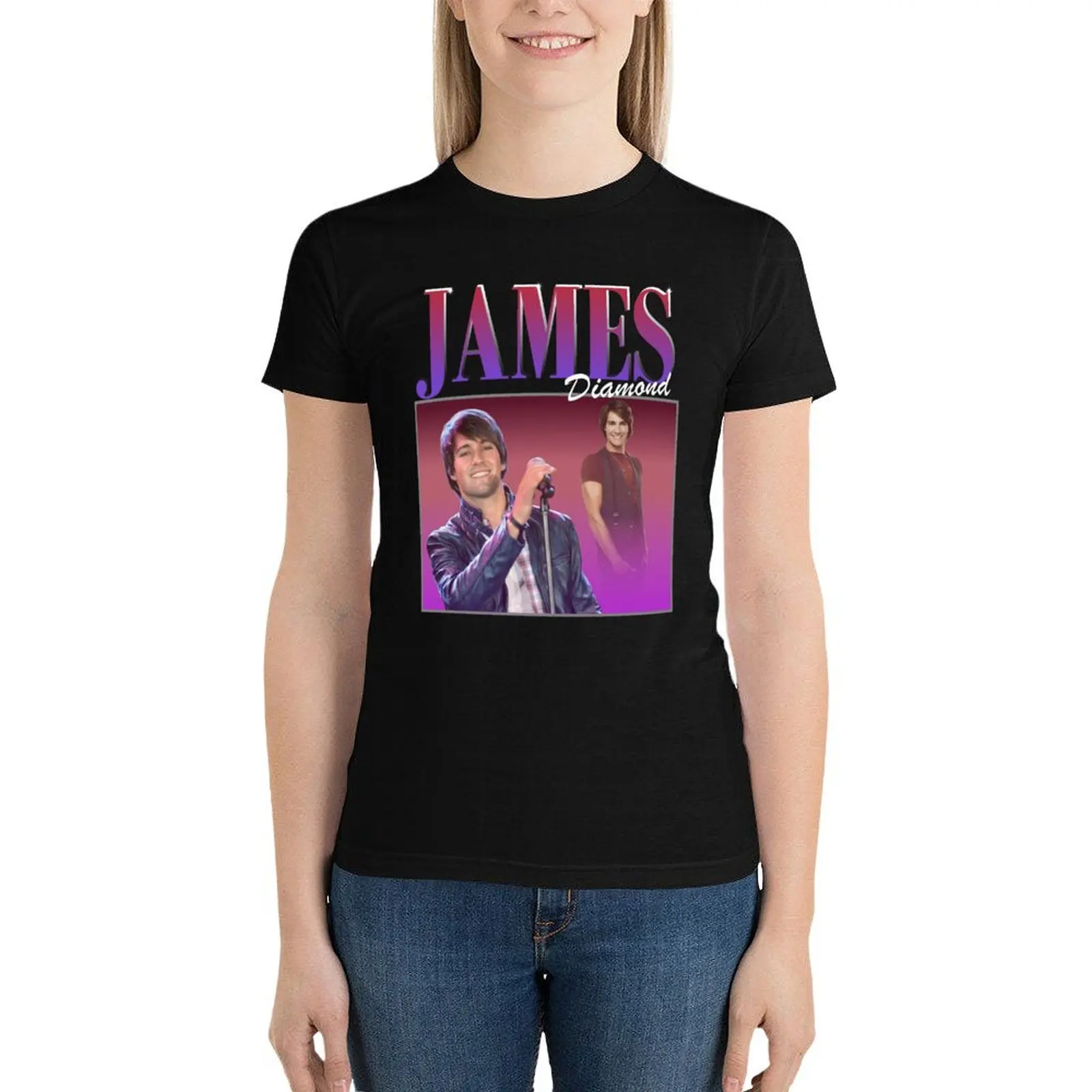 James btr T-Shirt anime clothes lady clothes designer clothes Women luxury