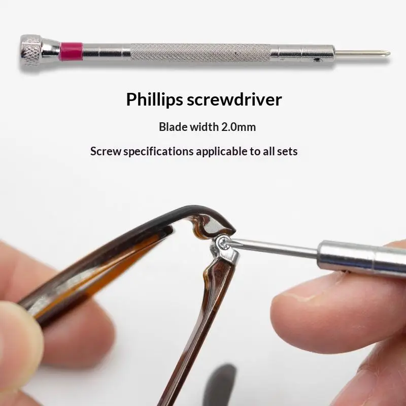 (YY)2025 1 مجموعة ساعة المسمار صندوق 18 أنواع مسامير عدة صغيرة شقة مسمار لولبي الرأس لأجهزة الكمبيوتر المحمول هاتف لوحي عدسة الكاميرا إصلاح الملحقات