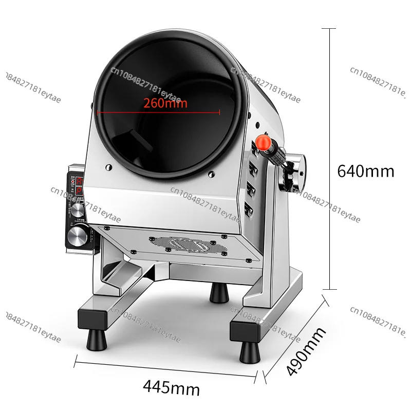 NewProfessional Automatic Stir Fry Household Fried Rice Cooker Factory High-Power Kitchen Rotating Wok Pot Cooking Machine Robot