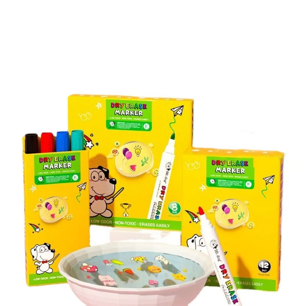 Safety Water Floating Painting Brush Erasable Interesting Magical Water Painting Pen Colorful Painting Pen