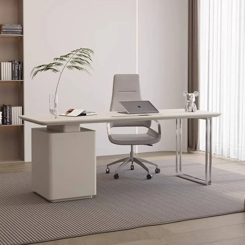 Wooden Luxury Executive Office Desk Designer Large Drawers Office Desks Standing White Modern Mesa De Escritorio Furniture