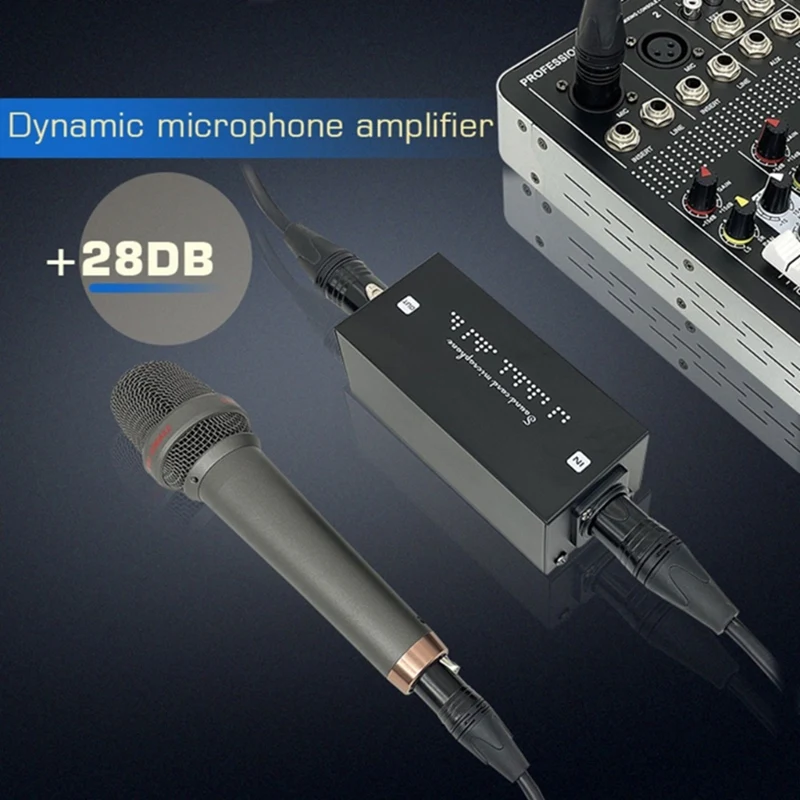 Dynamic Preamp Clean Dynamic Mic Preamplifier Clearly Sound Preamplifier Enhances Recording Experience Device P9JD