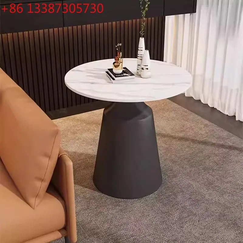 

Round living room sofa side few Nordic simple hotel corner few Italian style