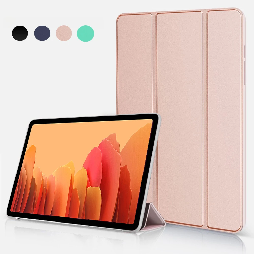 Stand Case for Samsung Galaxy Tab A7 10.4 2020 SM-T500 T505 Smart PU Leather Funda for Samsung A7 Lite 8.7 2021 T220 T225 Cover