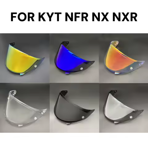 KYT NFR NX NXR Helmet Visor Capacete Moto Helmets Shield Accessories Casco Moto Windshield Uv Protection Windproof Viseira