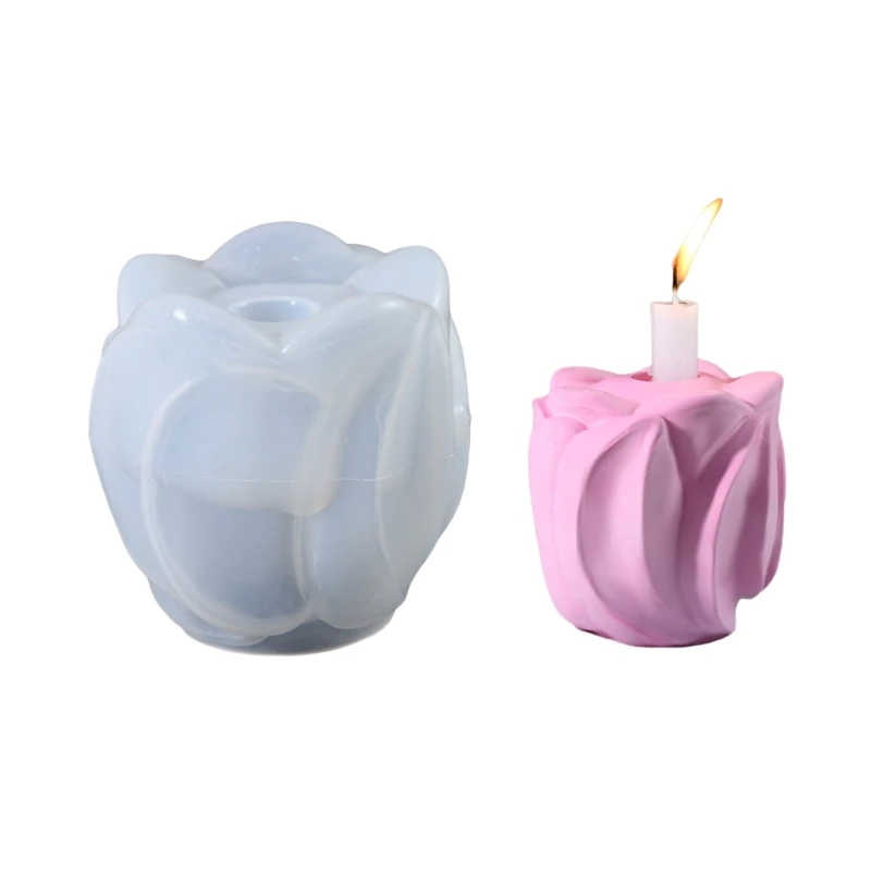 Versatile Silicone Mould for Crafting Lovely Flower Pedestals at Home