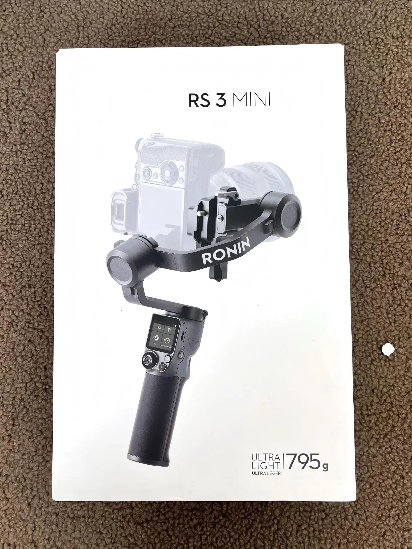NEW DJZ RS 3 Mini for High Quality Plastic Camera Gimbal Stabilizer with Wireless Remote Control and Face Tracking for Photograp