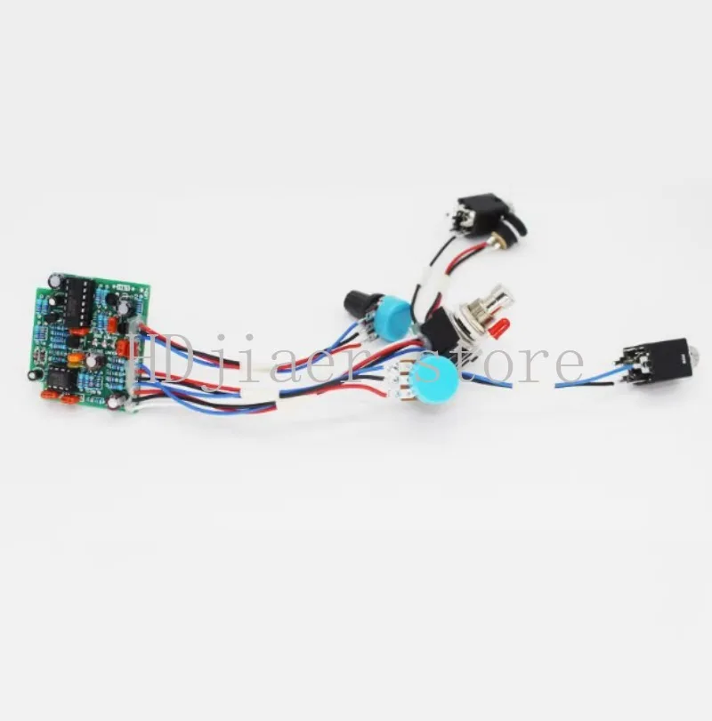 

DIY Effects Blue Fool Octave Down Fuzz Board - Duplicate & Low Octave Fuzz for Guitar/Bass Tone Customization