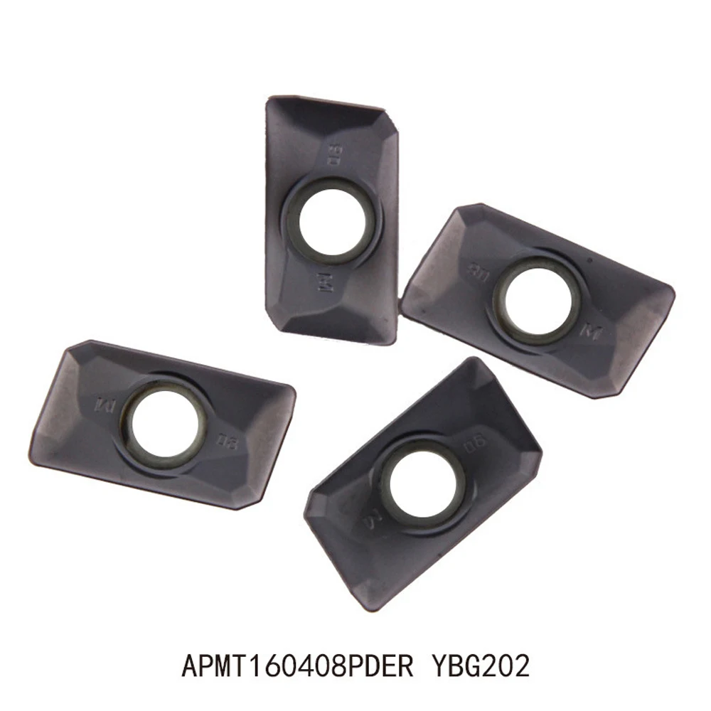 100% Original CNC Lathe Inserts Machining Blade APMT160408PDER YBG202 YBG205 YBD152 YBG302 YBG205H Turning Tool Milling Cutter