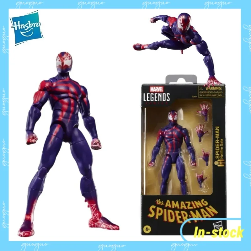 【In-stock】Hasbro Marvel Legends Spider-Man Hellfire Celebration Edition 6-Inch Action Figure Toy Gift Collection Model Ornament
