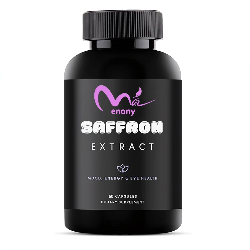 100% pure saffron supplement, 60 capsules, healthy digestive system, natural eye health supplement