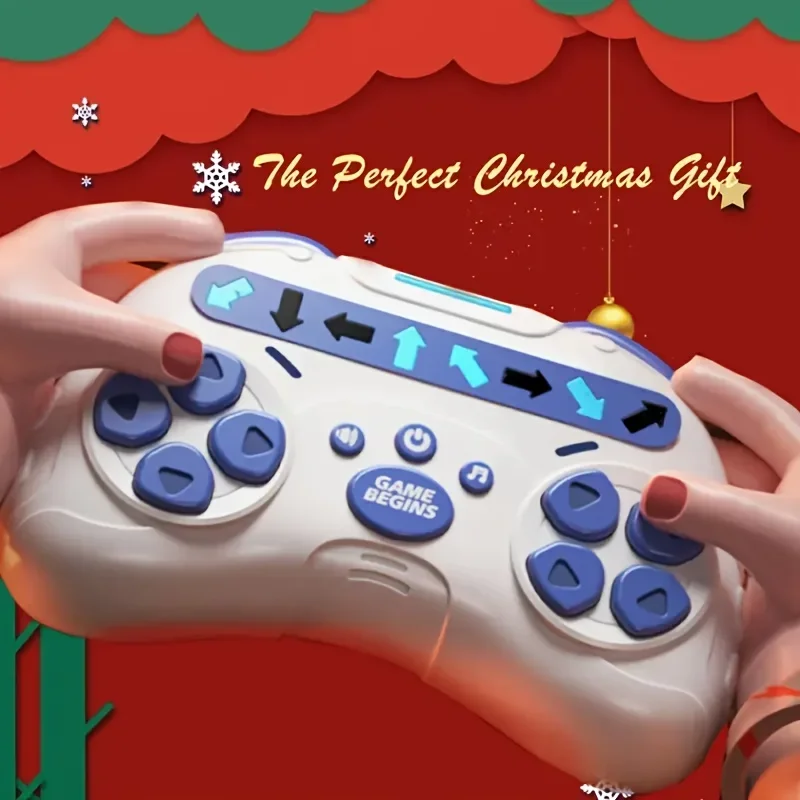 

Interactive Finger Dance Game - Rhythm Master Pocket Dance Quick Push Game Console, Relaxation Game with Direction Indicator