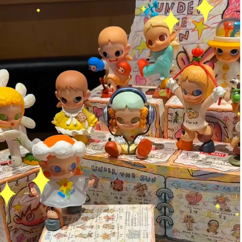 

Коллекционная фигурка Pop Mart Zsiga Under The Sun Series: милый кавайный персонаж в закрытой коробке, украшение для рабочего стола, подарок-сюрприз