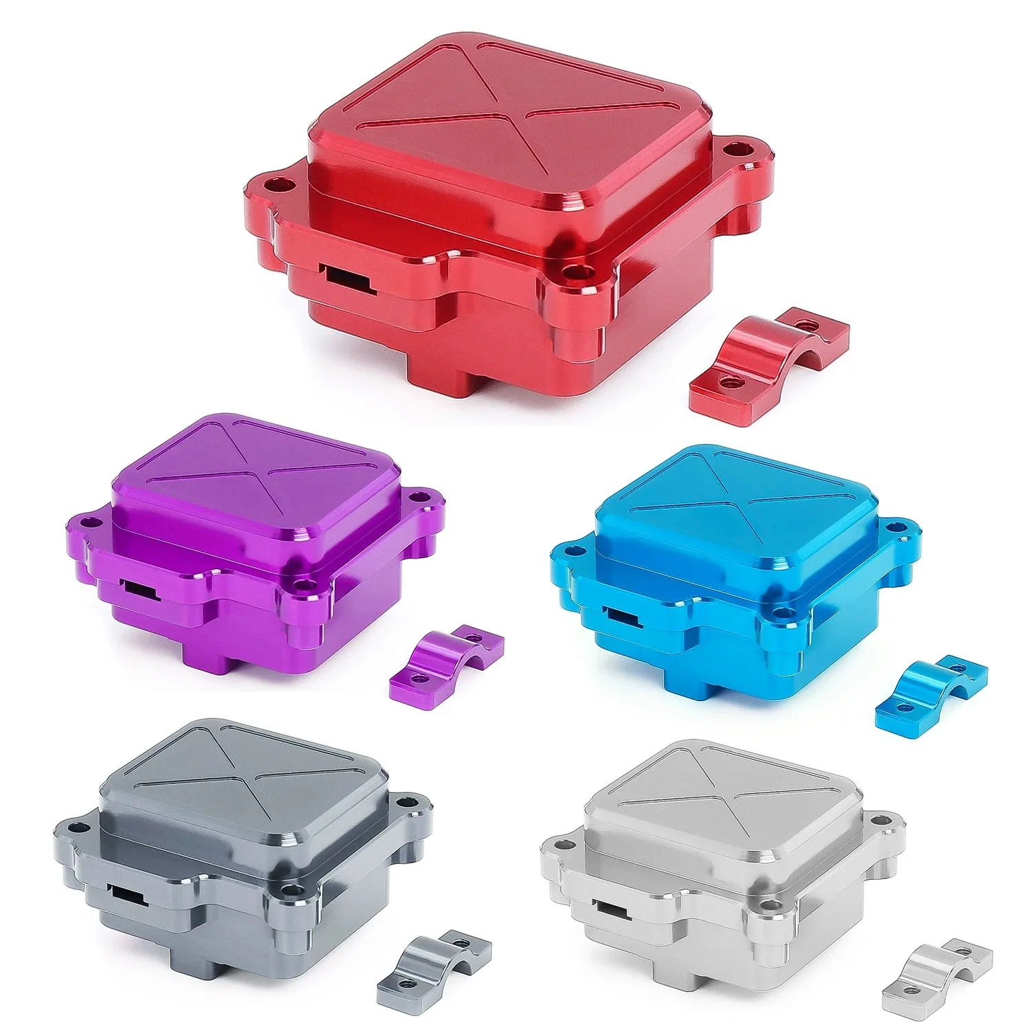 

Металлическая коробка приема электрооборудования ESC, защитная коробка для MJX 1/14 Hyper Go 14210 14209, детали для обновления радиоуправляемого автомобиля