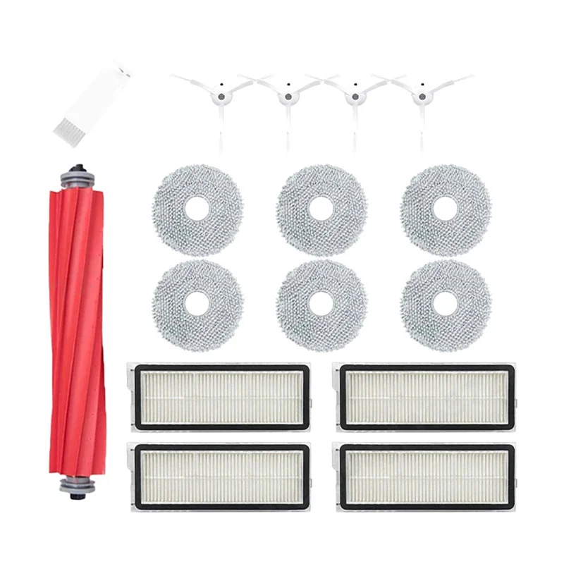 AA80-Para roborock qrevo maxv qrevo pro filtro hepa mop panos titular saco de pó peças reposição aspirador acessórios