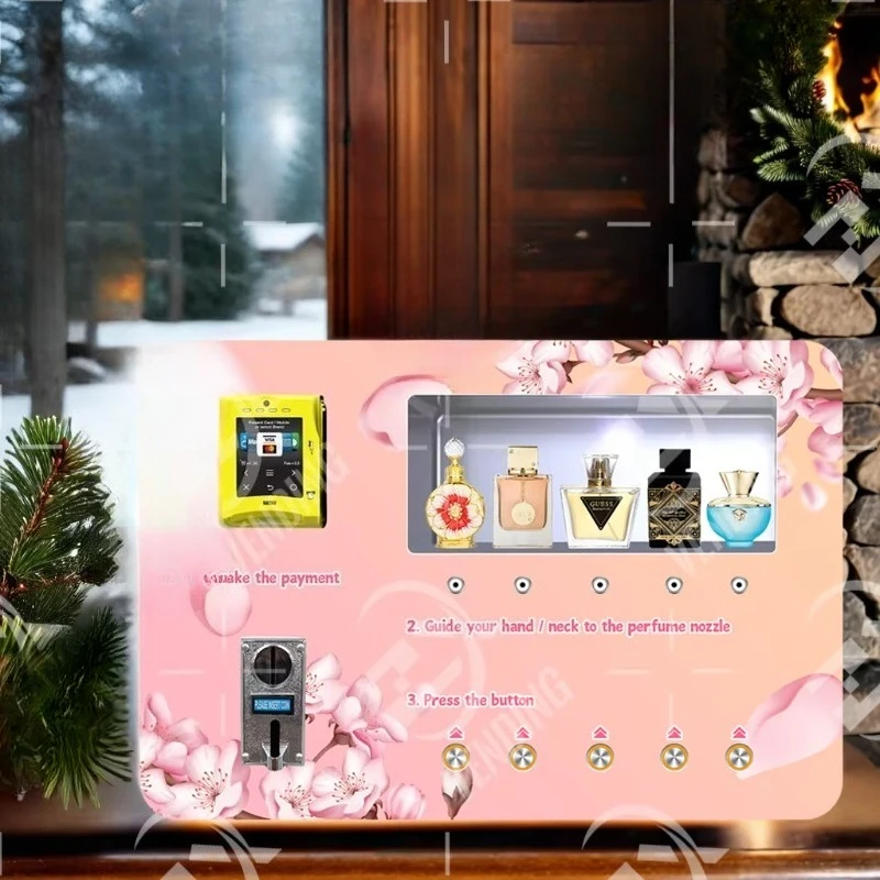 

Customize Automatic Big Capacity Standing Perfume Samples Vending Machines Perfume Dispense in China with Smell Test Version 2.0