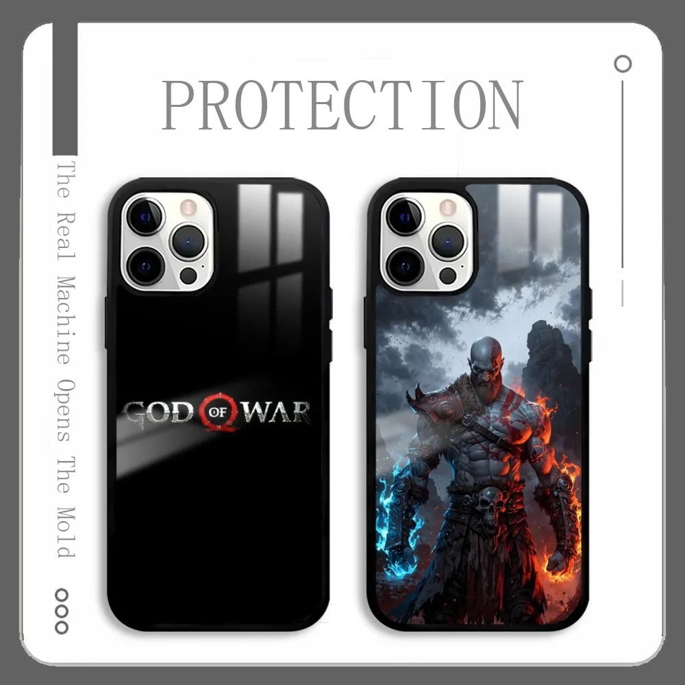 

G-God Game W-WarS Cool Phone Case For IPhone 16 15 14 13 12 11 Pro Xs Max Mini Plus Celulares Hard Funda