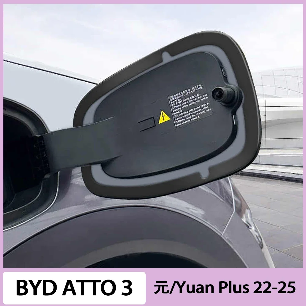 

For BYD ATTO 3 Yuan Plus Car Oil Tank Seal Charge Port Rain Dust Proof Mod Car accessories