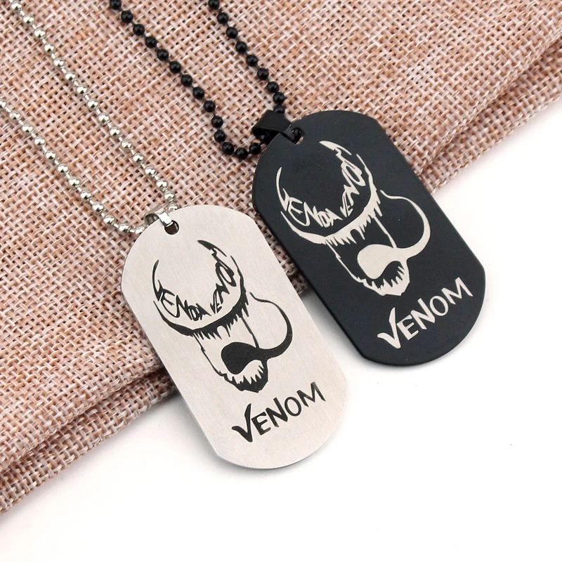 Superhero Venom Necklace Creative Pendant Backpack Pendant Fashion Accessories Gifts The Best Gift For Men