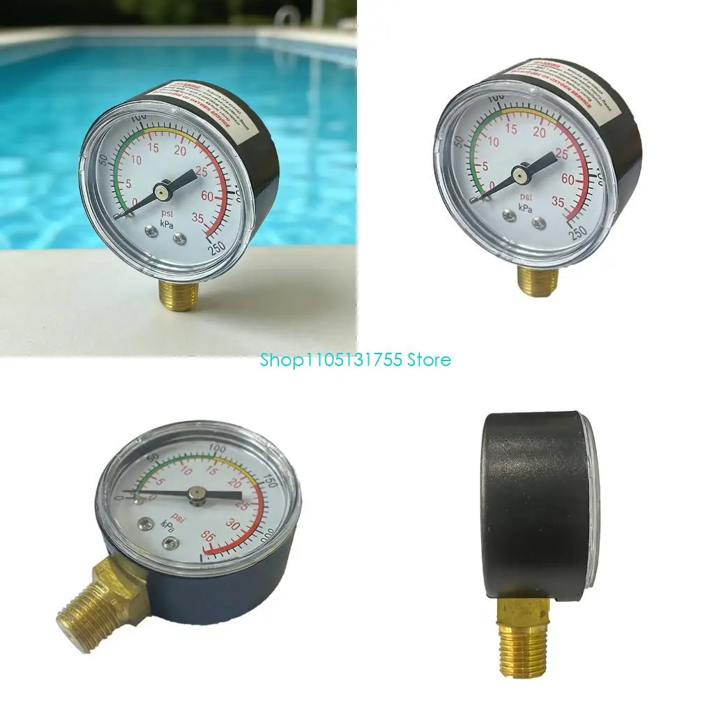 

K0EF High Visibilities Color Dials Pool Filter Pressure Gauge For Accurate Monitoring