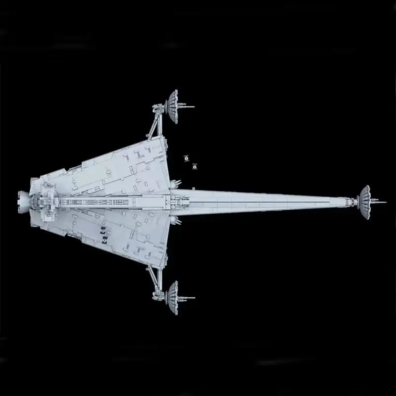 

Arrestor Cruiser UCS MOC Строительный блок Космический корабль Starfighter Коллекция дисплеев Оригинальность Сборка Кирпичи Игрушки Рождественские подарки