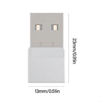 4X7E Mouse Jigglers Undetectable Metal Mouse Movers Switches Button Simulate Mouse Movement Keeps PC Active Mouse Wiggler