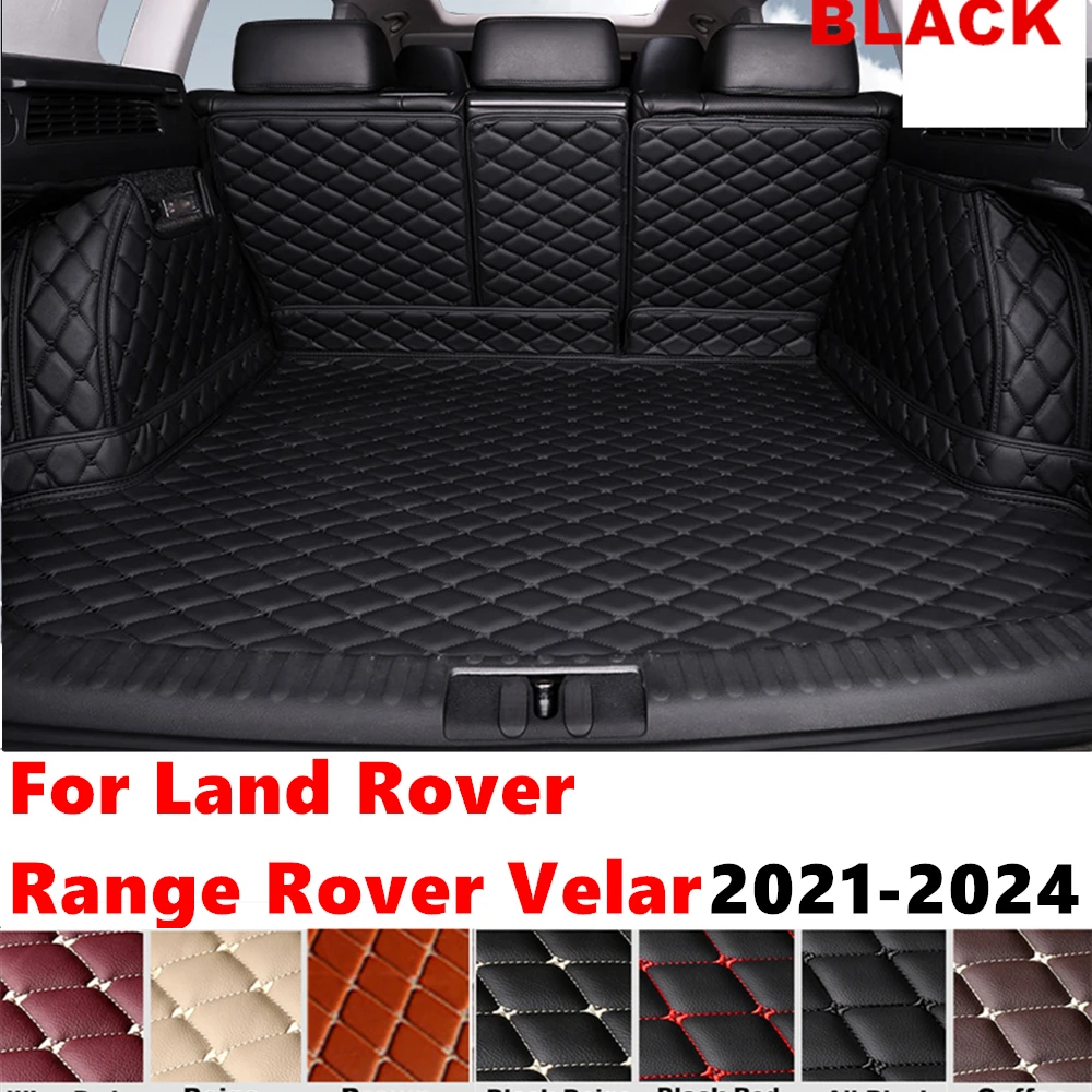 

Полный комплект автомобильного коврика в багажник для Land Rover Range Rover Velar 2024 2023 2022 2021, чехол для багажника, коврик для багажника