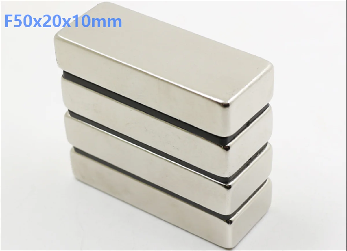 Hot Sale 50mm x 20mm x 10mm Disc Rare Earth Neodymium Super Strong Magnets 50*20*10 50x25x10 Craft