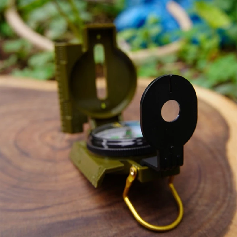 Description Picture 5 of itemMultifunctional Compasses Phosphorescent Lensatic Compasses Portability Compasses for Survival Training